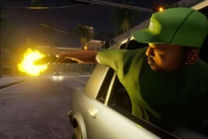 Grand Theft Auto San Andreas (2021) [Ru/Multi] Scene Razor 1911 [The Definitive Edition]