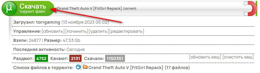 Как скачать торрент?