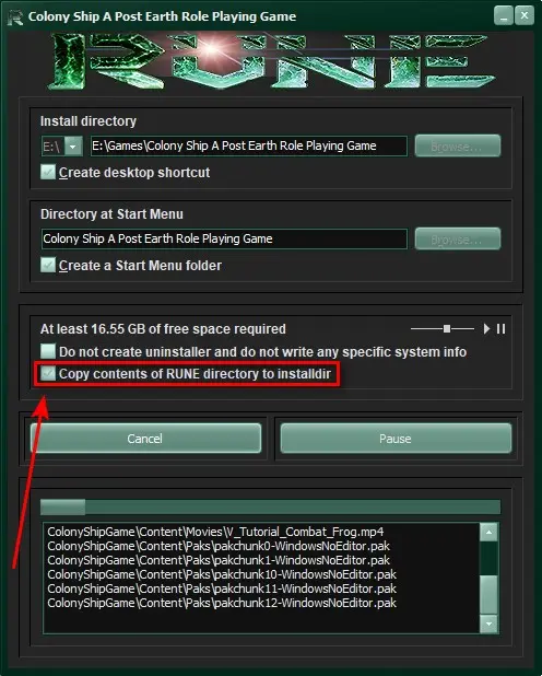ExoCross (2024) Scene Rune