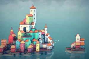 Townscaper (2021) [Ru/Multi] License GOG