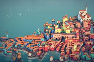 Townscaper (2021) [Ru/Multi] License GOG