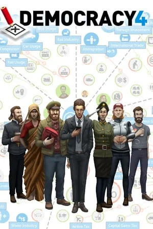 Democracy 4 (2022) [Ru/Multi] License GOG