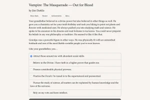 Vampire: The Masquerade — Out for Blood (2021) Portable версия