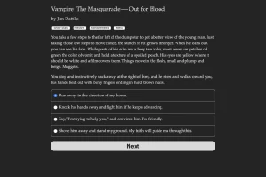 Vampire: The Masquerade — Out for Blood (2021) Portable версия